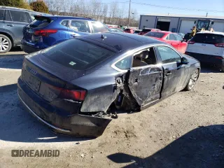 2018 Audi A5 Sportback Prestige with VIN WAUCNCF50JA070075, listed as a Copart auction lot 42151334 with 0 mi miles. Bid and sale history available at carsss.com. Image 3.