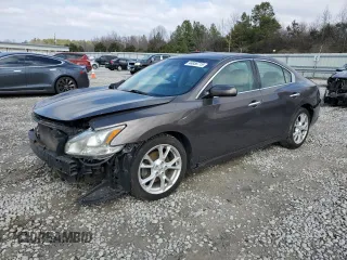 2013 Nissan Maxima SV with VIN 1N4AA5AP1DC818812, listed as a Copart auction lot 44858715 with 143,011 mi miles and Salvage Title. Bid and sale history available at DreamBid. Image 1.