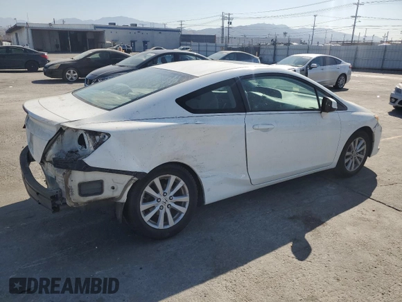 2012 Honda Civic Cpe EX with VIN 2HGFG3B81CH531798, listed as a Copart auction lot 69088484 with 118,301 mi miles and Salvage Title. Bid and sale history available at carsss.com. Image 3.