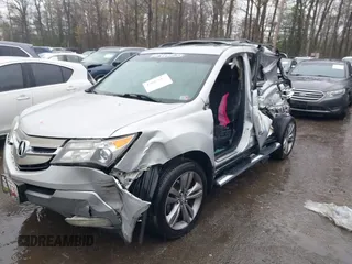 2009 Acura MDX Tech Pkg with VIN 2HNYD28609H530435, listed as a IAAI auction lot 42007161 with 278,145 mi miles. Bid and sale history available at carsss.com. Image 2.