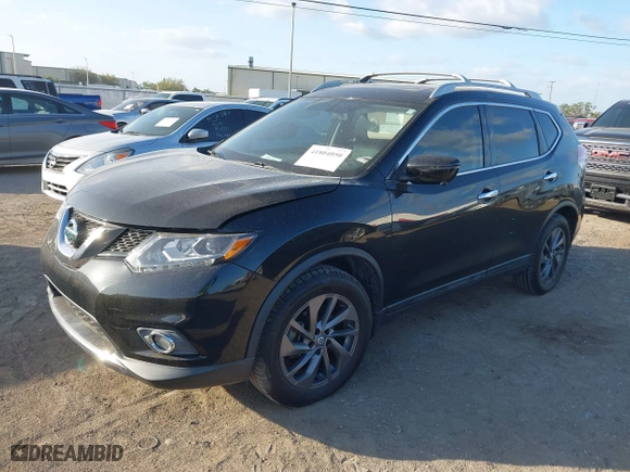 2016 Nissan Rogue SV with VIN 5N1AT2MT7GC877620, listed as a IAAI auction lot 41804050 with 31,810 mi miles. Bid and sale history available at carsss.com. Image 17.