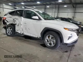 2023 Hyundai Tucson SEL with VIN 5NMJBCAE7PH277958, listed as a Copart auction lot 52942715 with 21,520 mi miles and Salvage title. Bid and sale history available at DreamBid. Image 4.