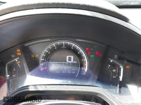 2018 Honda CR-V LX with VIN 5J6RW5H31JL000794, listed as a IAAI auction lot 41864939 with 78,694 mi miles and . Bid and sale history available at DreamBid. Image 7.