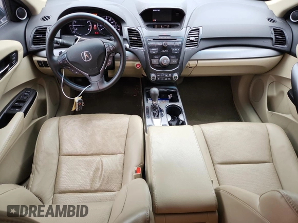 2014 Acura RDX with VIN 5J8TB3H3XEL017077, listed as a Copart auction lot 60435345 with 112,521 mi miles and Salvage title. Bid and sale history available at DreamBid. Image 8.