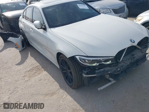 2019 BMW 3 Series 330i with VIN WBA5R1C53KAK08179, listed as a IAAI auction lot 42010397 with 71,975 mi miles and . Bid and sale history available at DreamBid. Image 1.