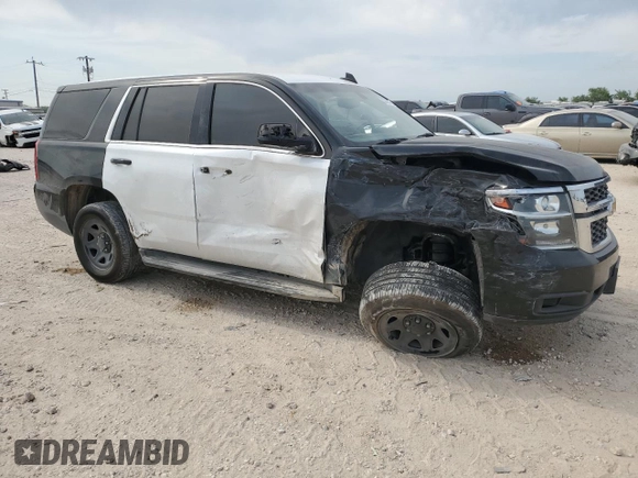 2016 Chevrolet Tahoe Commercial with VIN 1GNLCDEC7GR345554, listed as a Copart auction lot 53648435 with 103,402 mi miles and Clean title. Bid and sale history available at DreamBid. Image 4.