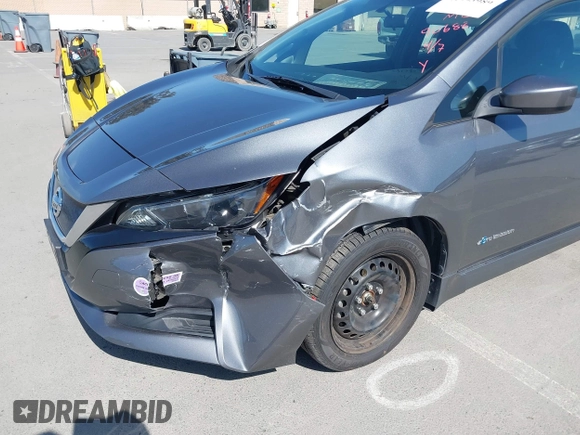 2018 Nissan LEAF S with VIN 1N4AZ1CP5JC315827, listed as a IAAI auction lot 41993989 with 41,504 mi miles and . Bid and sale history available at DreamBid. Image 6.