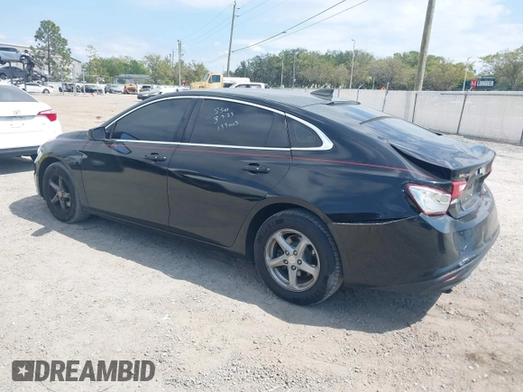 2018 Chevrolet Malibu LS with VIN 1G1ZB5STXJF242615, listed as a IAAI auction lot 41797392 with 136,545 mi miles and . Bid and sale history available at DreamBid. Image 3.