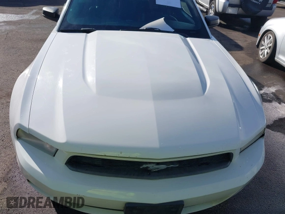2012 Ford Mustang V6 with VIN 1ZVBP8EMXC5222287, listed as a IAAI auction lot 41478409 with 194,224 mi miles and . Bid and sale history available at carsss.com. Image 17.
