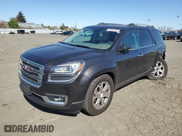 2014 GMC Acadia SLT with VIN 1GKKRRKD5EJ113659, listed as a Copart auction lot 47047265 with 285,118 mi miles and Salvage Title. Bid and sale history available at carsss.com. Image 1.
