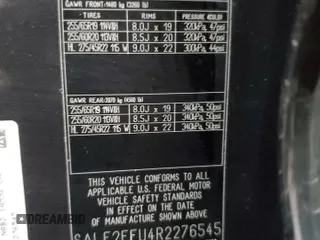 2024 Land Rover Defender X-Dynamic SE z VIN SALE2FEU4R2276545, wystawiony jako Copart lot #48308055 z przebiegiem 6 119 mil mil oraz Szkoda całkowita • Salvage title. Historia ofert i sprzedaży dostępna na DreamBid. Obrazek 12.