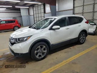 2017 Honda CR-V EX-L with VIN 2HKRW1H87HH507479, listed as a Copart auction lot 53059875 with 101,358 mi miles and Salvage Title. Bid and sale history available at carsss.com. Image 1.