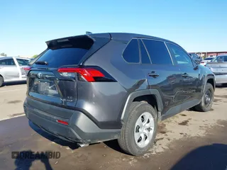 2023 Toyota RAV4 LE with VIN 2T3F1RFV5PC348351, listed as a IAAI auction lot 41825060 with 48,968 mi miles. Bid and sale history available at carsss.com. Image 4.