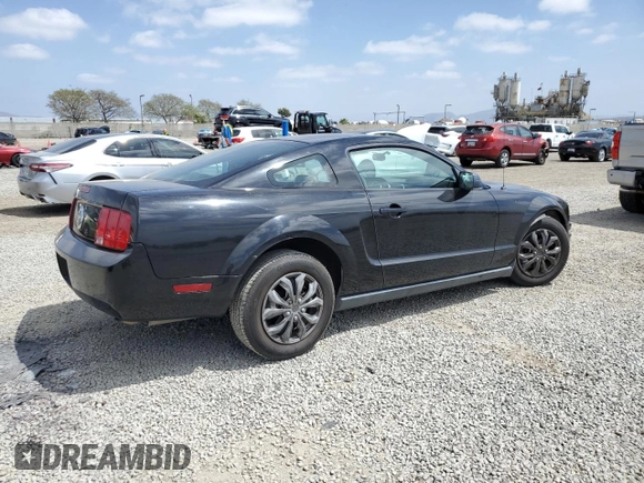 2006 Ford Mustang Standard with VIN 1ZVFT80N465149421, listed as a Copart auction lot 53403905 with 142,222 mi miles and Salvage Title. Bid and sale history available at carsss.com. Image 3.