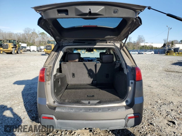2011 GMC Terrain SLT-1 with VIN 2CTALUEC6B6422200, listed as a Copart auction lot 46494475 with 183,783 mi miles and Salvage Title. Bid and sale history available at carsss.com. Image 6.