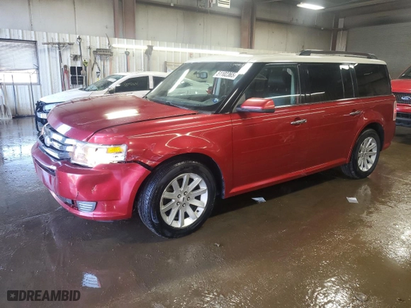 2012 Ford Flex SEL with VIN 2FMGK5CC5CBD07903, listed as a Copart auction lot 51102365 with 152,848 mi miles and Salvage Title. Bid and sale history available at carsss.com. Image 1.