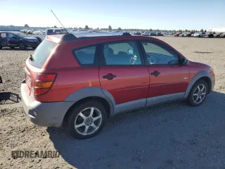 2003 Pontiac Vibe with VIN 5Y2SM62873Z480007, listed as a Copart auction lot 75499204 with 130,857 mi miles and Salvage Title. Bid and sale history available at carsss.com. Image 3.
