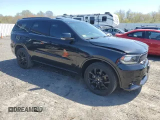 2019 Dodge Durango GT Plus with VIN 1C4RDJDGXKC536206, listed as a Copart auction lot 54305345 with 60,419 mi miles and Salvage title. Bid and sale history available at DreamBid. Image 4.