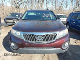 2011 Kia Sorento LX with VIN 5XYKT4A19BG164164, listed as a IAAI auction lot 41765891 with 144,684 mi miles. Bid and sale history available at carsss.com. Image 6.