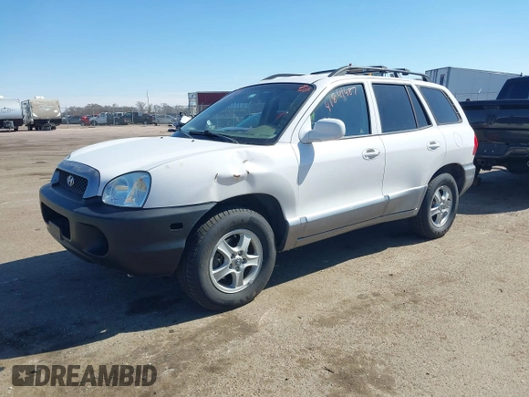 2004 Hyundai Santa Fe GLS with VIN KM8SC73D64U616531, listed as a IAAI auction lot 41841487 with 199,473 mi miles. Bid and sale history available at carsss.com. Image 2.