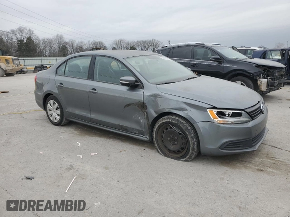 2012 Volkswagen Jetta SE с VIN 3VWDX7AJ5CM421661, выставлен на аукционе Copart как лот 43780175 с пробегом 180 145 миль миль и Списание • Salvage title. История ставок и продаж доступна на DreamBid. Изображение 4.