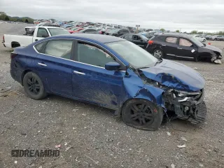 2018 Nissan Sentra S with VIN 3N1AB7AP2JY318800, listed as a Copart auction lot 52081105 with 95,757 mi miles and Salvage Title. Bid and sale history available at DreamBid. Image 4.