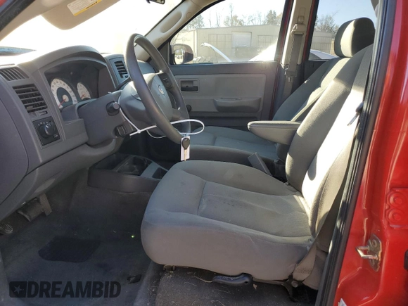 2006 Dodge Dakota ST with VIN 1D7HE28K56S533471, listed as a Copart auction lot 83462934 with 114,097 mi miles and Salvage Title. Bid and sale history available at carsss.com. Image 7.