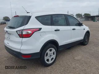 2018 Ford Escape S with VIN 1FMCU0F74JUA63601, listed as a IAAI auction lot 42264145 with 100,478 mi miles and . Bid and sale history available at DreamBid. Image 4.