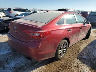 2016 Hyundai Sonata 2.4L SE with VIN 5NPE24AF1GH350373, listed as a Copart auction lot 46062195 with 108,278 mi miles and Salvage Title. Bid and sale history available at carsss.com. Image 3.