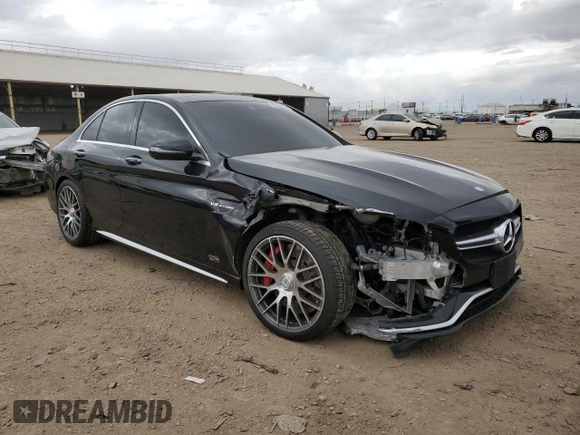 2017 Mercedes-Benz C 63 S AMG с VIN 55SWF8HB9HU185593, выставлен на аукционе Copart как лот 49576814 с пробегом 73 080 миль миль и . История ставок и продаж доступна на DreamBid. Изображение 4.