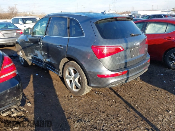 2012 Audi Q5 3.2L Premium Plus with VIN WA1DKAFP9CA100015, listed as a IAAI auction lot 41669585 with 213,972 mi miles. Bid and sale history available at carsss.com. Image 3.