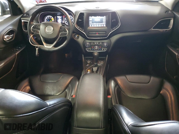 2019 Jeep Cherokee Altitude with VIN 1C4PJMLX4KD126188, listed as a Copart auction lot 41834845 with 109,405 mi miles and Salvage title. Bid and sale history available at DreamBid. Image 8.