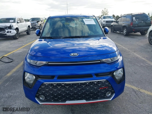 2020 Kia Soul GT-Line with VIN KNDJ63AU4L7084180, listed as a IAAI auction lot 40880083 with 20,927 mi miles. Bid and sale history available at carsss.com. Image 12.