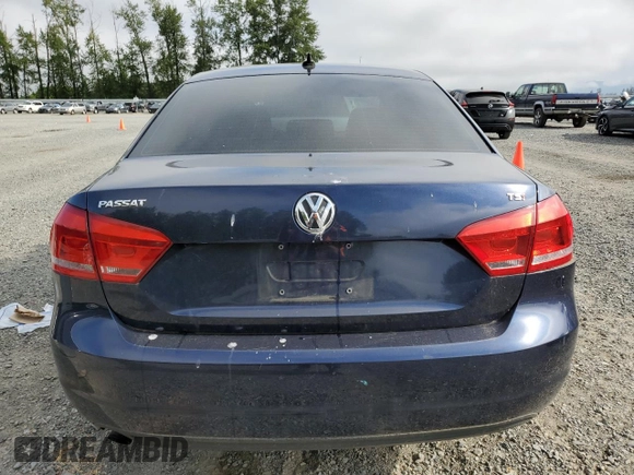 2015 Volkswagen Passat Limited Edition with VIN 1VWAS7A32FC102596, listed as a Copart auction lot 59882395 with 89,136 mi miles and Salvage title. Bid and sale history available at DreamBid. Image 6.