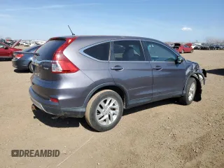 2015 Honda CR-V EX with VIN 5J6RM4H5XFL065880, listed as a Copart auction lot 49017635 with Not Provided miles and Salvage Title. Bid and sale history available at DreamBid. Image 3.