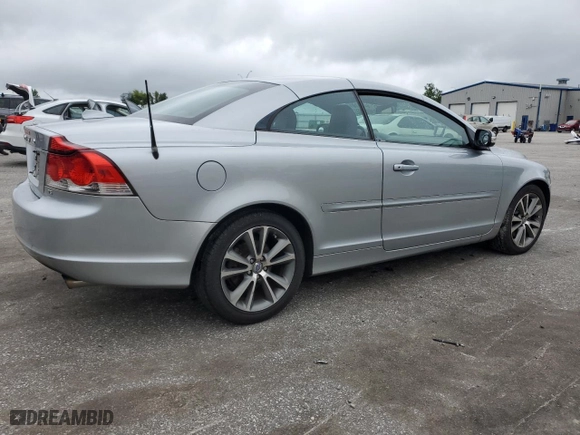 2010 Volvo C70 with VIN YV1672MC8AJ093250, listed as a Copart auction lot 64787014 with 177,856 mi miles and Clean Title. Bid and sale history available at carsss.com. Image 3.
