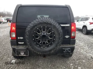 2008 Hummer H3 SUV Alpha with VIN 5GTEN63L988187163, listed as a Copart auction lot 84388474 with 216,831 mi miles and Salvage Title. Bid and sale history available at carsss.com. Image 6.