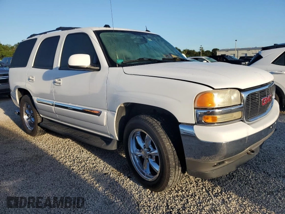 2005 GMC Yukon SLE with VIN 1GKEC13T25J237118, listed as a Copart auction lot 73771344 with 0 mi miles and Non Repairable. Bid and sale history available at carsss.com. Image 4.