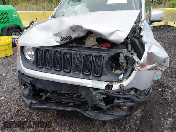2018 Jeep Renegade Latitude with VIN ZACCJBBB0JPH13481, listed as a IAAI auction lot 42212993 with 76,914 mi miles and . Bid and sale history available at DreamBid. Image 16.