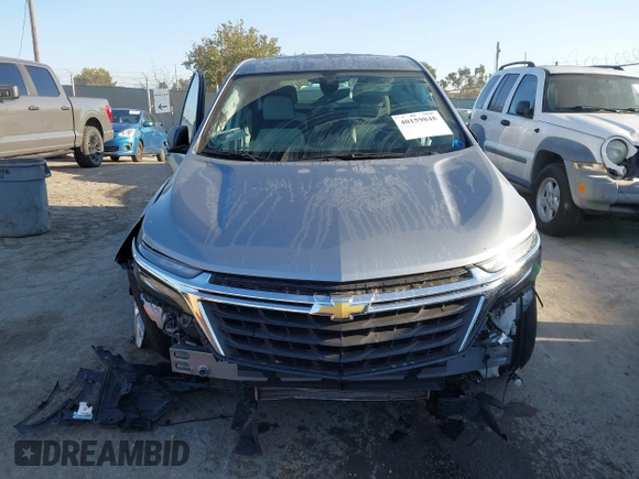 2024 Chevrolet Equinox LS with VIN 3GNAXHEGXRL166151, listed as a IAAI auction lot 40159848 with 8,210 mi miles and . Bid and sale history available at DreamBid. Image 13.