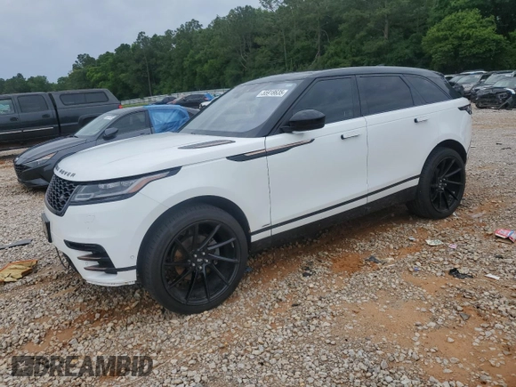 2018 Land Rover Range Rover Velar R-Dynamic SE with VIN SALYL2RN2JA736222, listed as a Copart auction lot 55918635 with 93,224 mi miles and Salvage title. Bid and sale history available at DreamBid. Image 1.