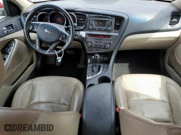 2013 Kia Optima EX with VIN 5XXGN4A78DG159503, listed as a Copart auction lot 65555305 with 171,256 mi miles and Clean title. Bid and sale history available at DreamBid. Image 8.