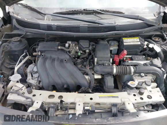 2014 Nissan Versa SV with VIN 3N1CN7AP1EL822984, listed as a IAAI auction lot 42124959 with 126,900 mi miles. Bid and sale history available at carsss.com. Image 10.