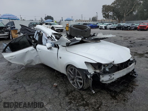 2017 Lexus IS 350 with VIN JTHBE1D25H5030541, listed as a Copart auction lot 43175525 with Not Provided miles and Salvage Title. Bid and sale history available at DreamBid. Image 4.