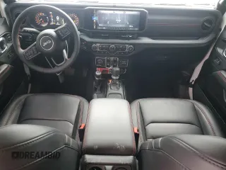 2024 Jeep Wrangler Rubicon with VIN 1C4PJXFG6RW345620, listed as a Copart auction lot 48240875 with 16,778 mi miles and Salvage Title. Bid and sale history available at DreamBid. Image 8.