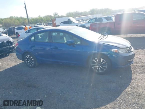 2015 Honda Civic EX with VIN 19XFB2F80FE202902, listed as a IAAI auction lot 42107878 with 106,061 mi miles and . Bid and sale history available at carsss.com. Image 13.