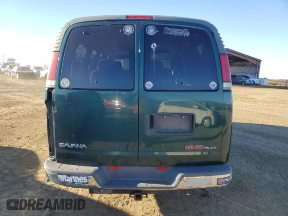 1997 GMC Savana z VIN 1GKGG25R4V1024370, wystawiony jako Copart lot #41841565 z przebiegiem 95 950 mil mil oraz Szkoda całkowita • Salvage title. Historia ofert i sprzedaży dostępna na DreamBid. Obrazek 6.