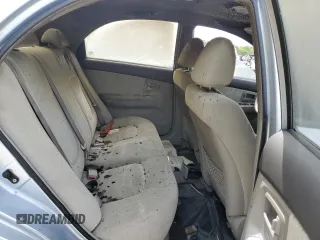 2006 Kia Spectra EX with VIN KNAFE121665348840, listed as a Copart auction lot 69798184 with 0 mi miles and Salvage Title. Bid and sale history available at carsss.com. Image 10.