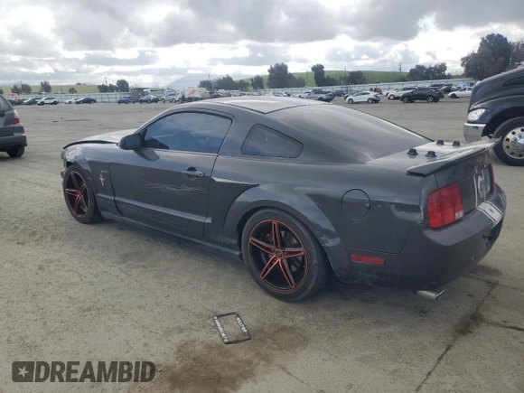 2008 Ford Mustang Deluxe with VIN 1ZVHT80N785203242, listed as a Copart auction lot 50625455 with 168,347 mi miles and Salvage Title. Bid and sale history available at carsss.com. Image 2.