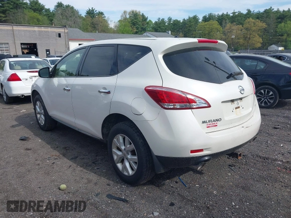 2014 Nissan Murano S with VIN JN8AZ1MW6EW506035, listed as a IAAI auction lot 42194399 with 212,952 mi miles and . Bid and sale history available at DreamBid. Image 3.